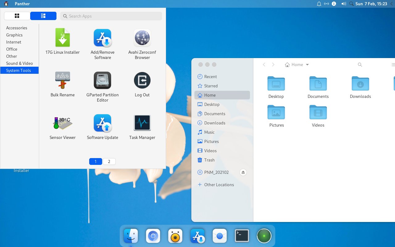 PNM OS Light Screenshot